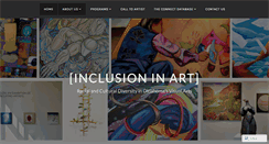 Desktop Screenshot of inclusioninart.com
